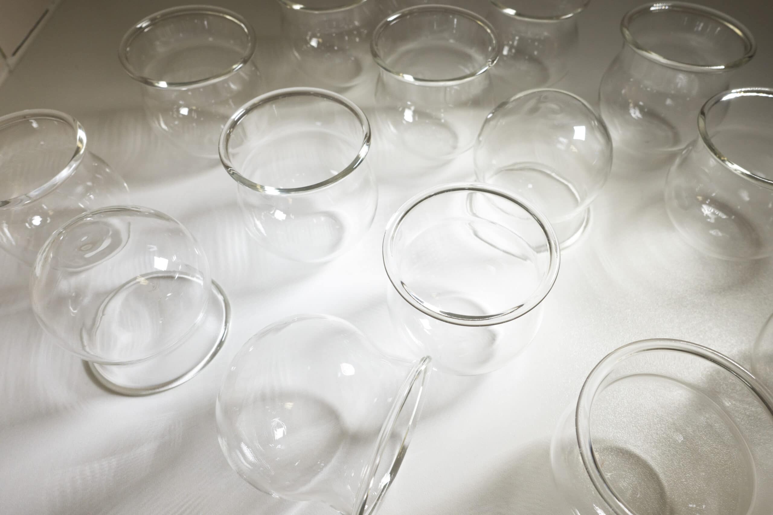 Cupping glazen - Praktijk Prof. W. Qin